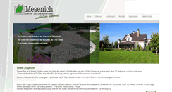 Desktop Screenshot of galabau-mesenich.de